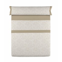 Jeu de draps D'Or VALENTINA Beige Lit ½ persones