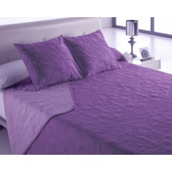 Steppdecke Hosteline VEGAS Violett King size (3 Stücke)