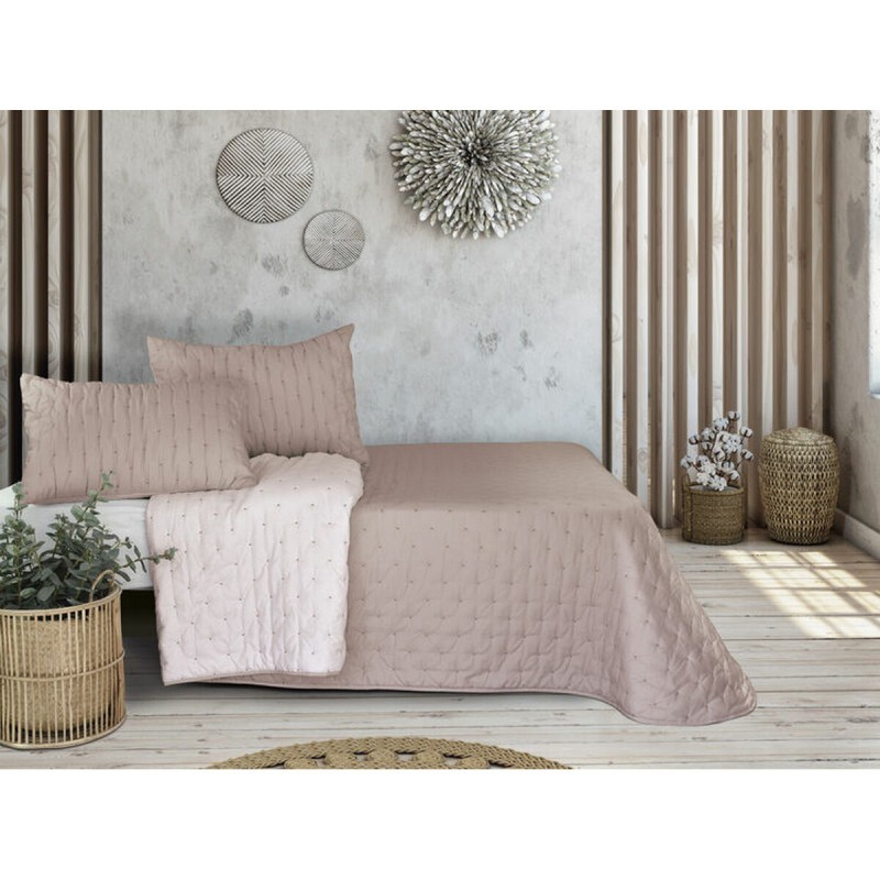 Bedspread (quilt) Pierre Cardin TRIANA Pink Single (2 Pieces)