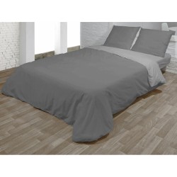 Duvet cover set Hosteline VEGAS Grey King size 3 Pieces