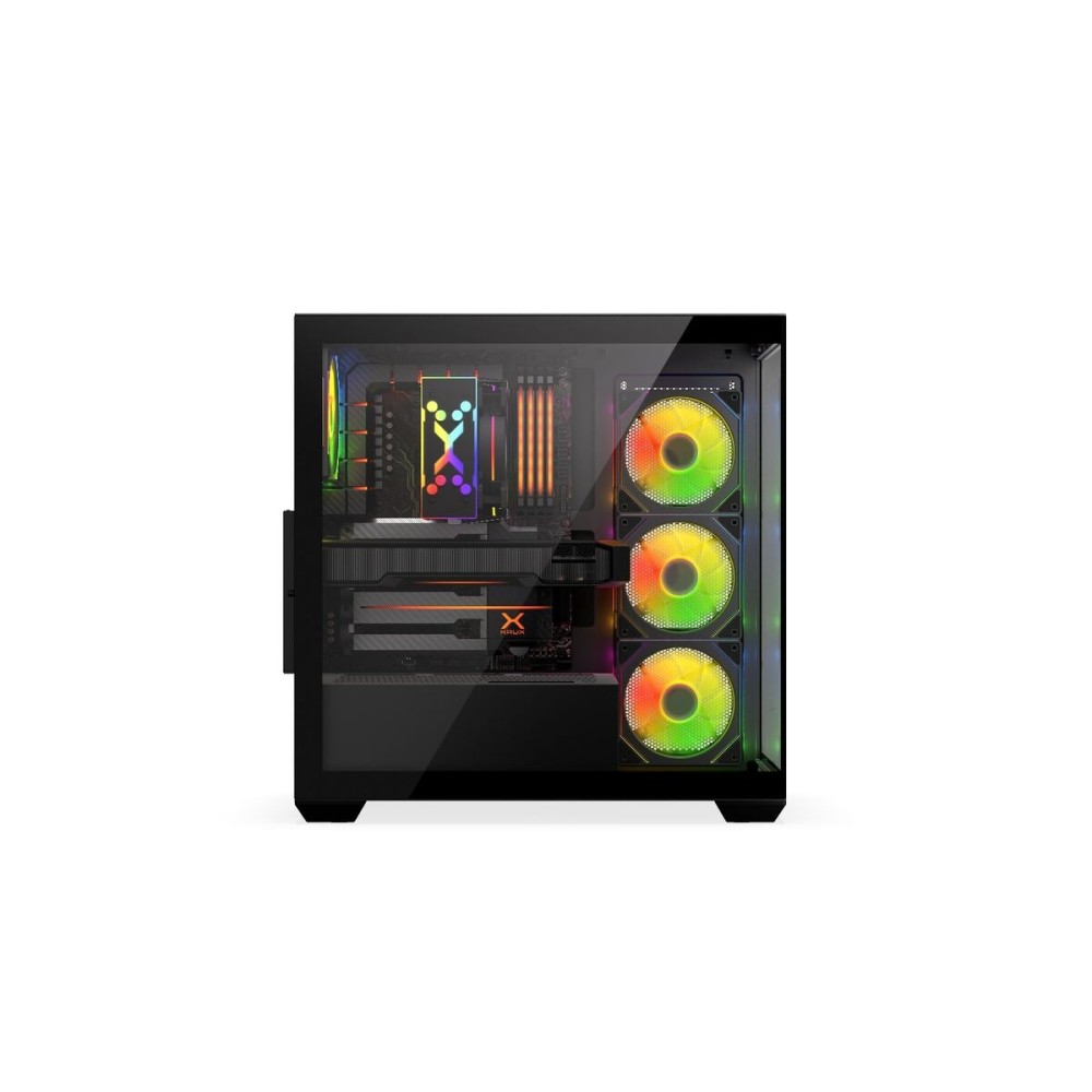 ATX Semi-Tower Gehäuse Krux KRXD004 Schwarz