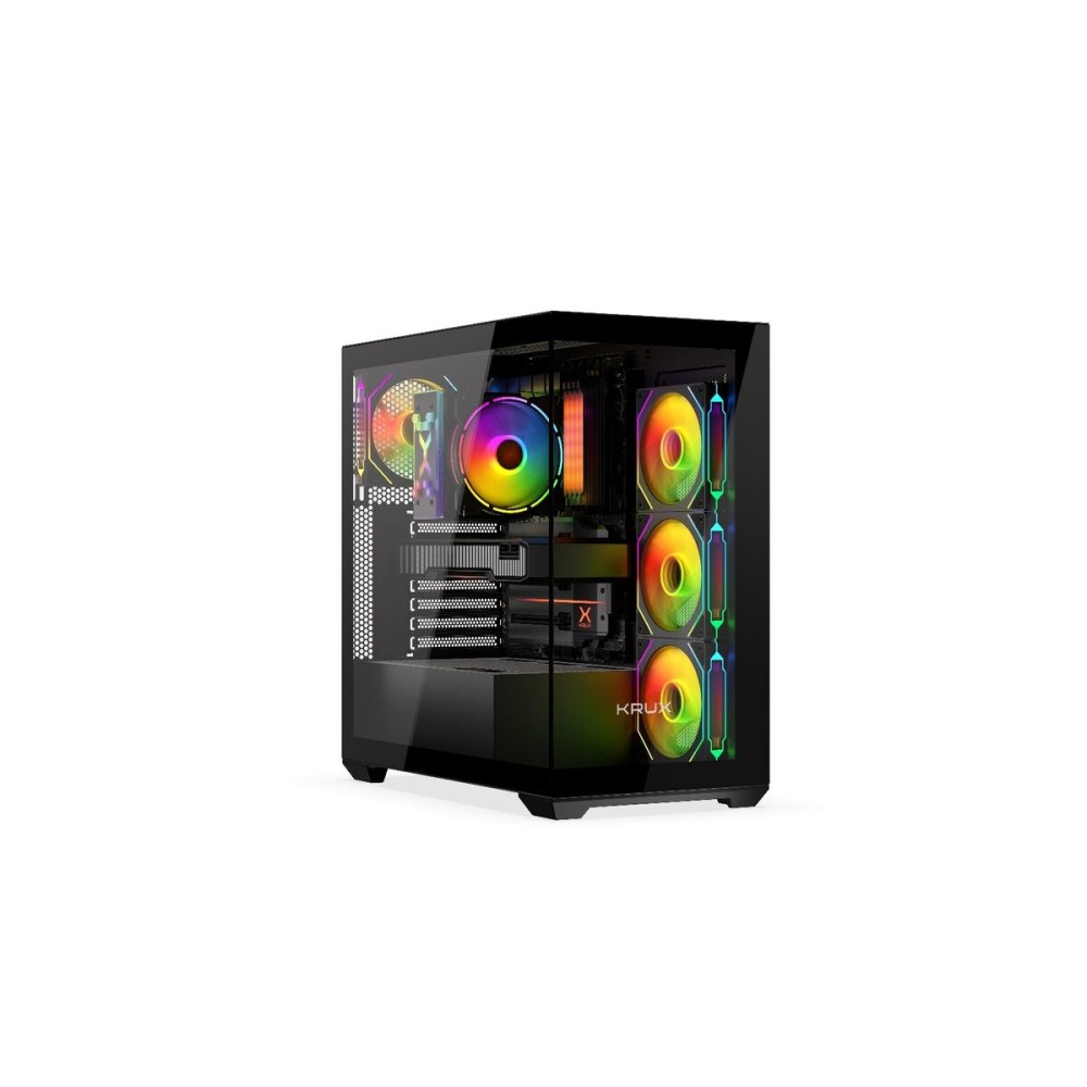 ATX Semi-Tower Gehäuse Krux KRXD004 Schwarz