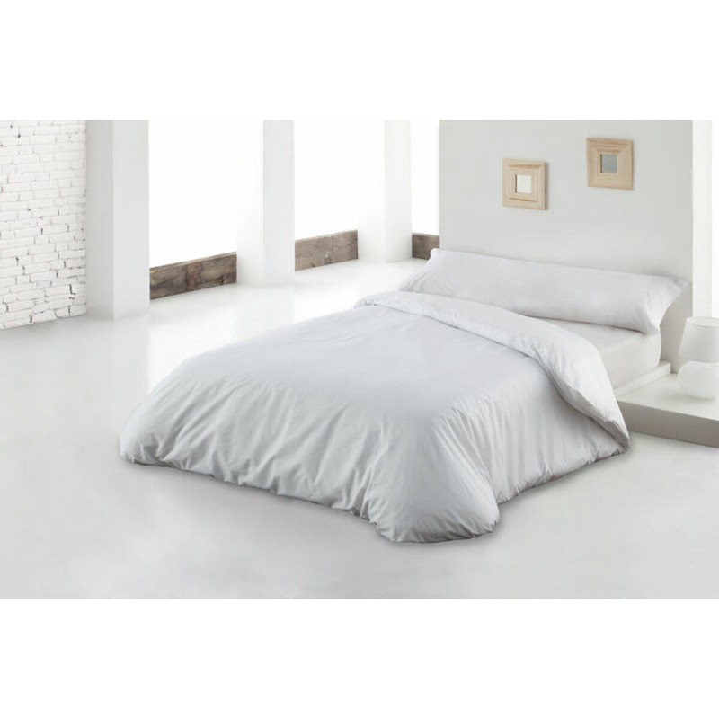 Duvet cover set Hosteline VEGAS White Double 2 Pieces