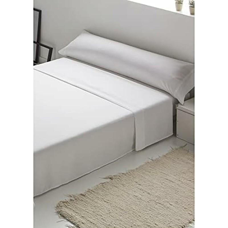 Bedding set Hosteline IRIS White Super king