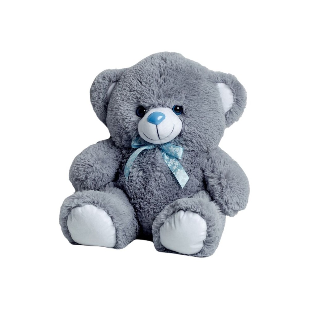 Plüschbär GO GIFT TOMMY 65 GR Grau Plüsch 65 cm