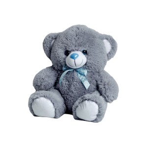 Plüschbär GO GIFT TOMMY 65 GR Grau Plüsch 65 cm