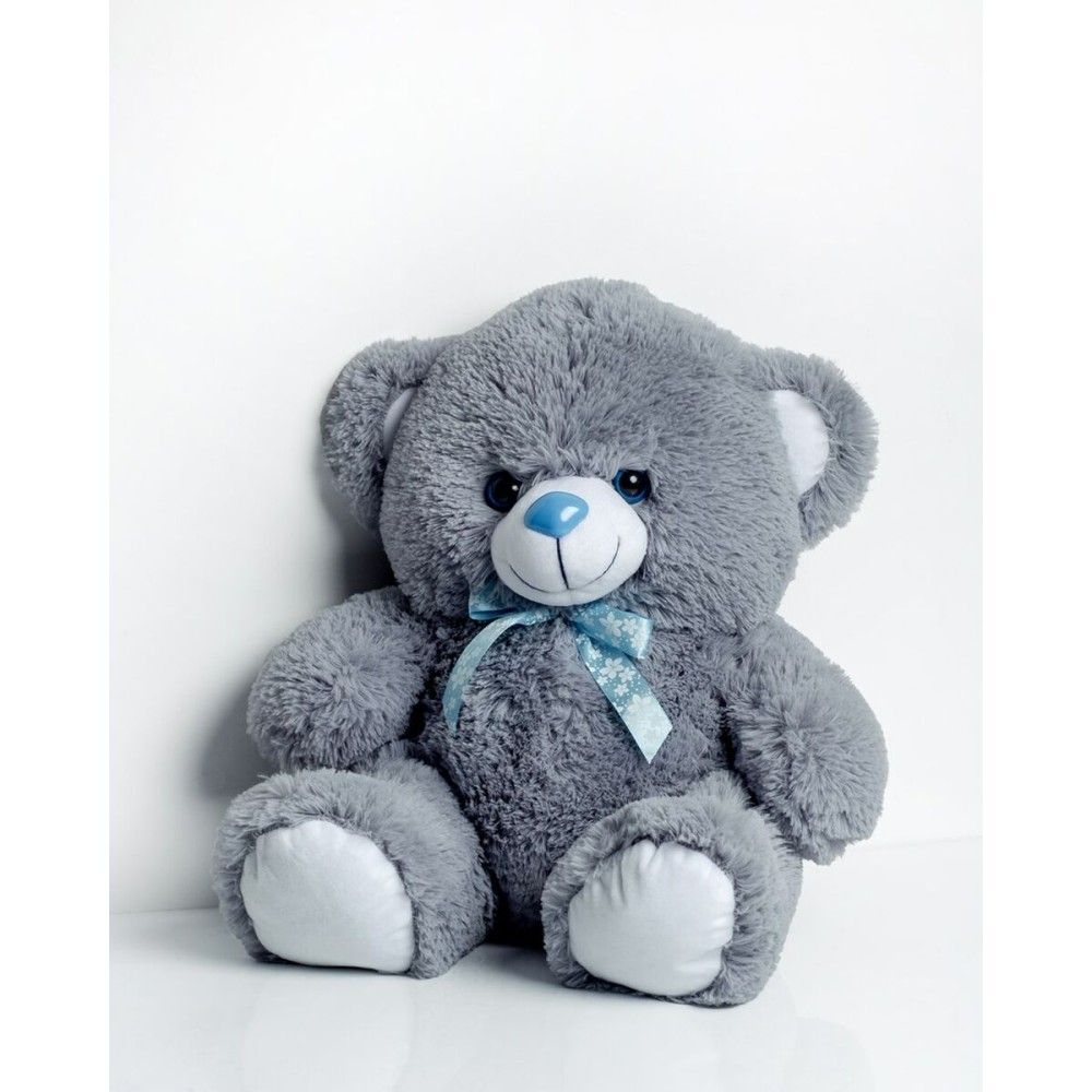 Plüschbär GO GIFT TOMMY 65 GR Grau Plüsch 65 cm