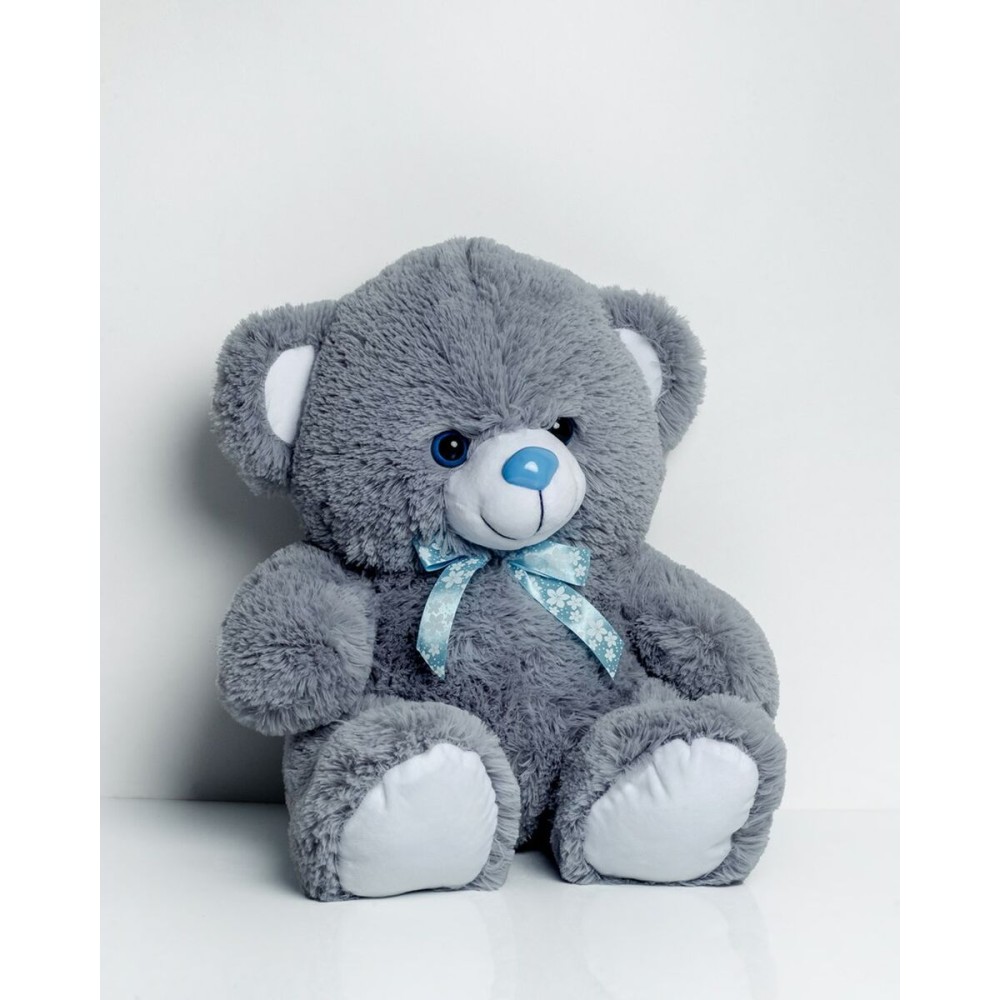 Plüschbär GO GIFT TOMMY 65 GR Grau Plüsch 65 cm
