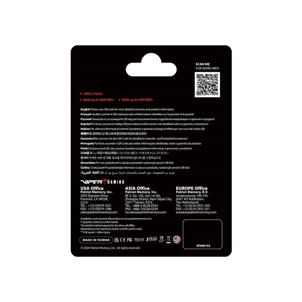 USB stick Patriot Memory PVP301TB28UDG