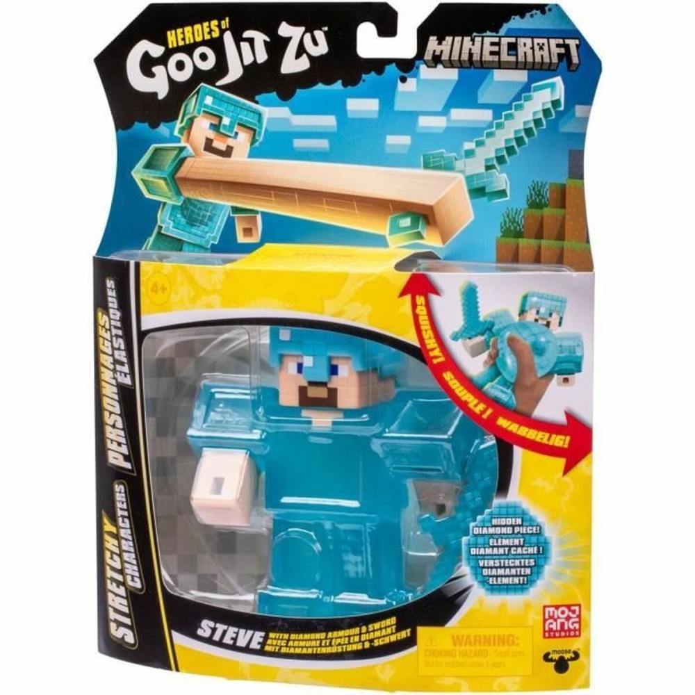 Figur mit Gelenken Goo Jit Zu Minecraft Steve