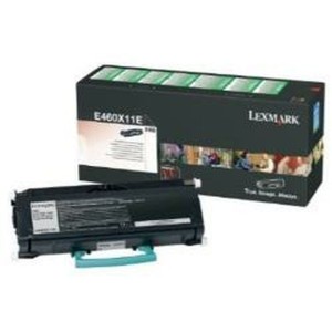Original Toner Lexmark E460X31E Black (1 Unit)