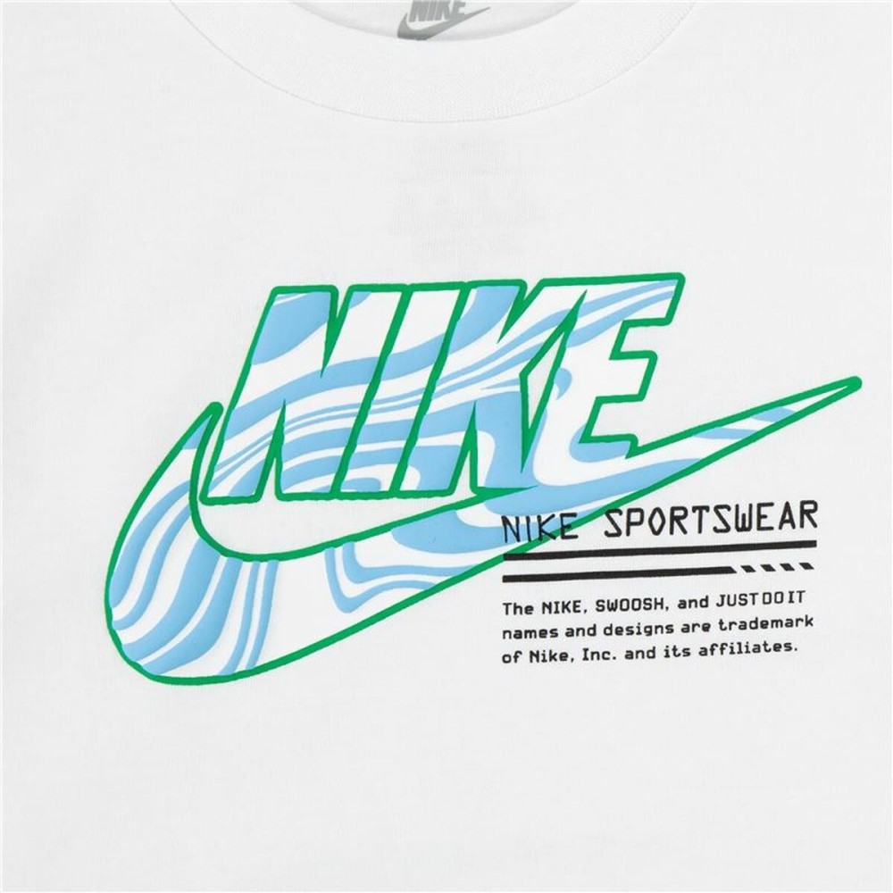 Short Sleeve T-Shirt Nike Futura Micro Text