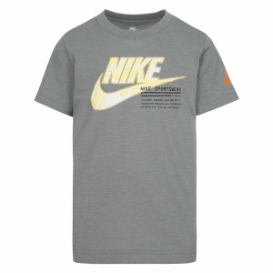 Short Sleeve T-Shirt Nike Nike Futura Micro Text