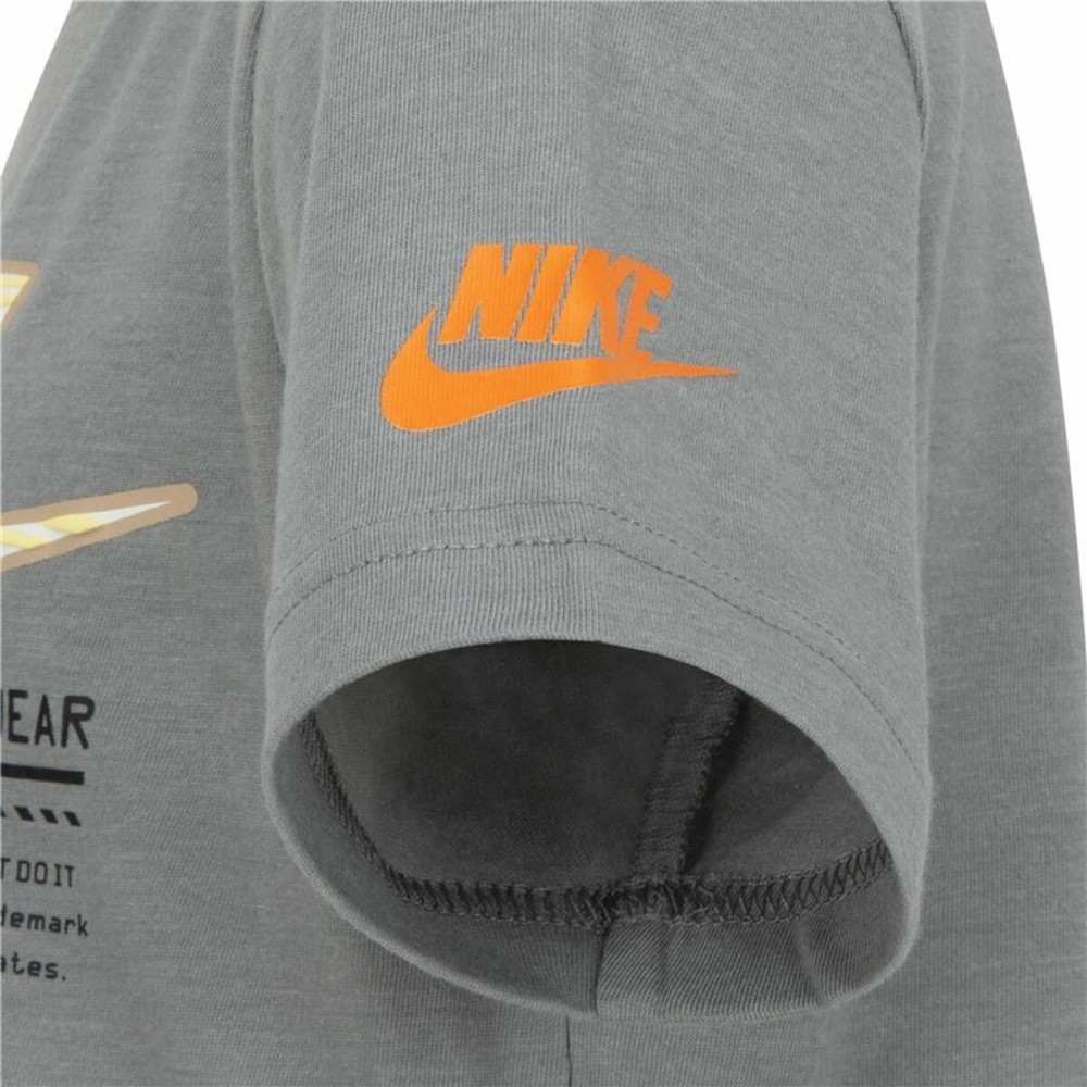 Short Sleeve T-Shirt Nike Nike Futura Micro Text
