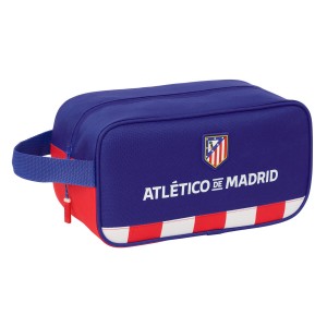 Range-Chaussures de Voyage Atlético Madrid Bleu Blanc Rouge 29 x 15 x 14 cm