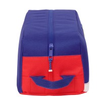 Range-Chaussures de Voyage Atlético Madrid Bleu Blanc Rouge 34 x 15 x 18 cm