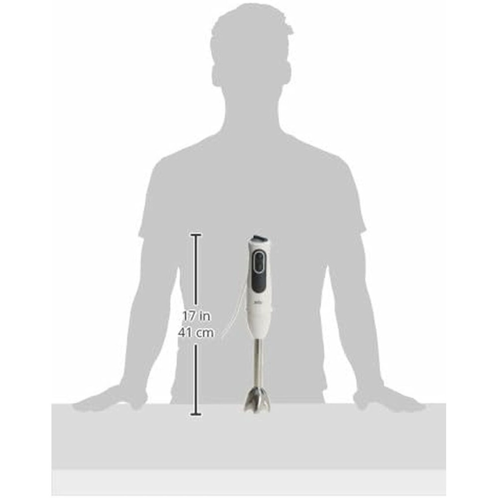 Hand-held Blender Braun MQ3135WH White Black 750 W 500 ml