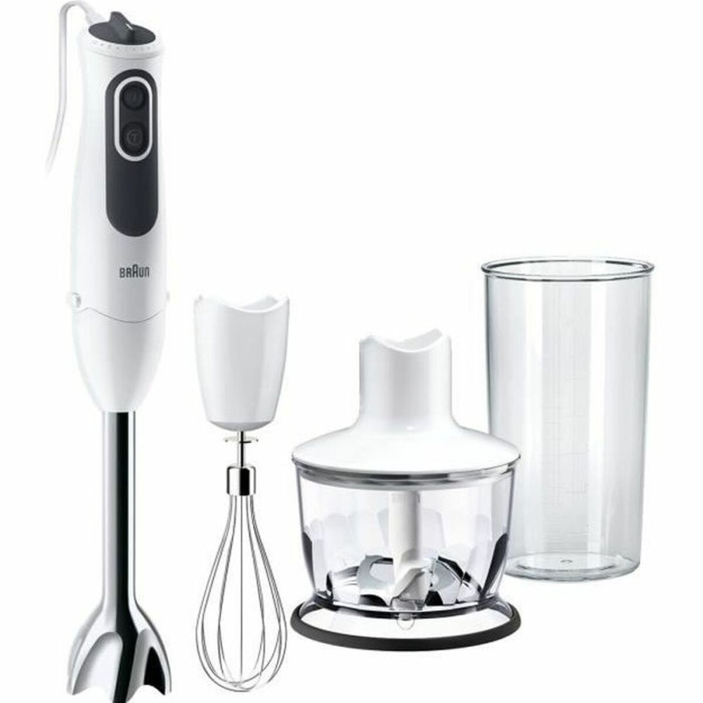 Mixeur plongeant Braun MQ3135WH Blanc Noir 750 W 500 ml
