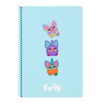 Notebook Furby Sky blue A4 80 Sheets