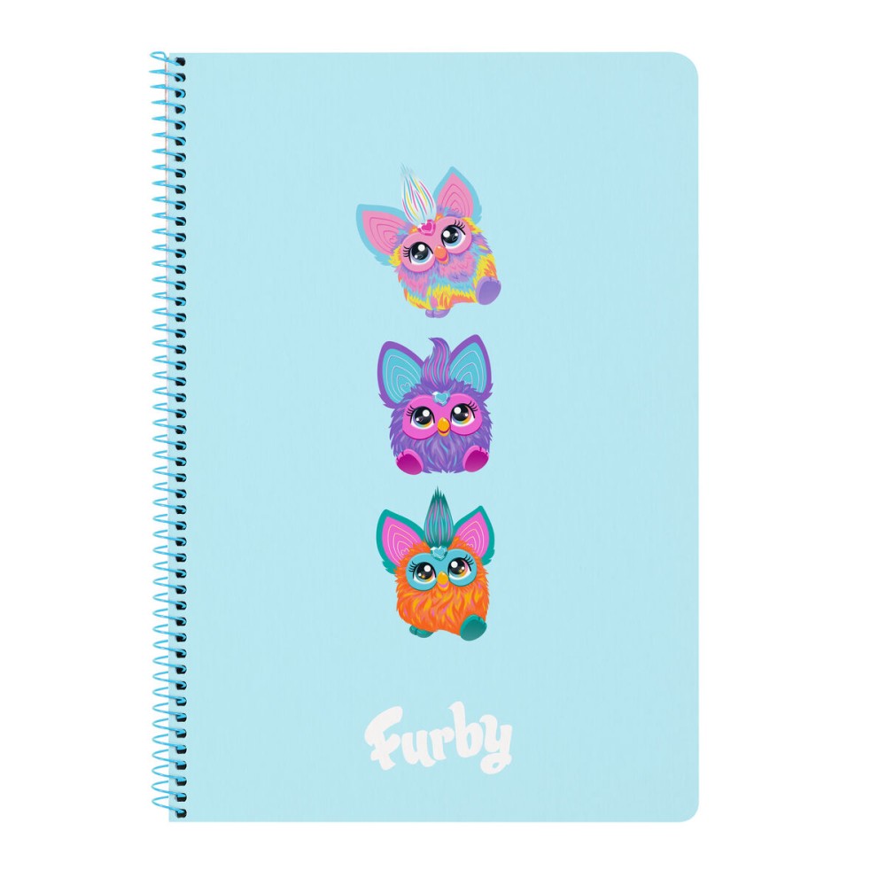 Notebook Furby Sky blue A4 80 Sheets