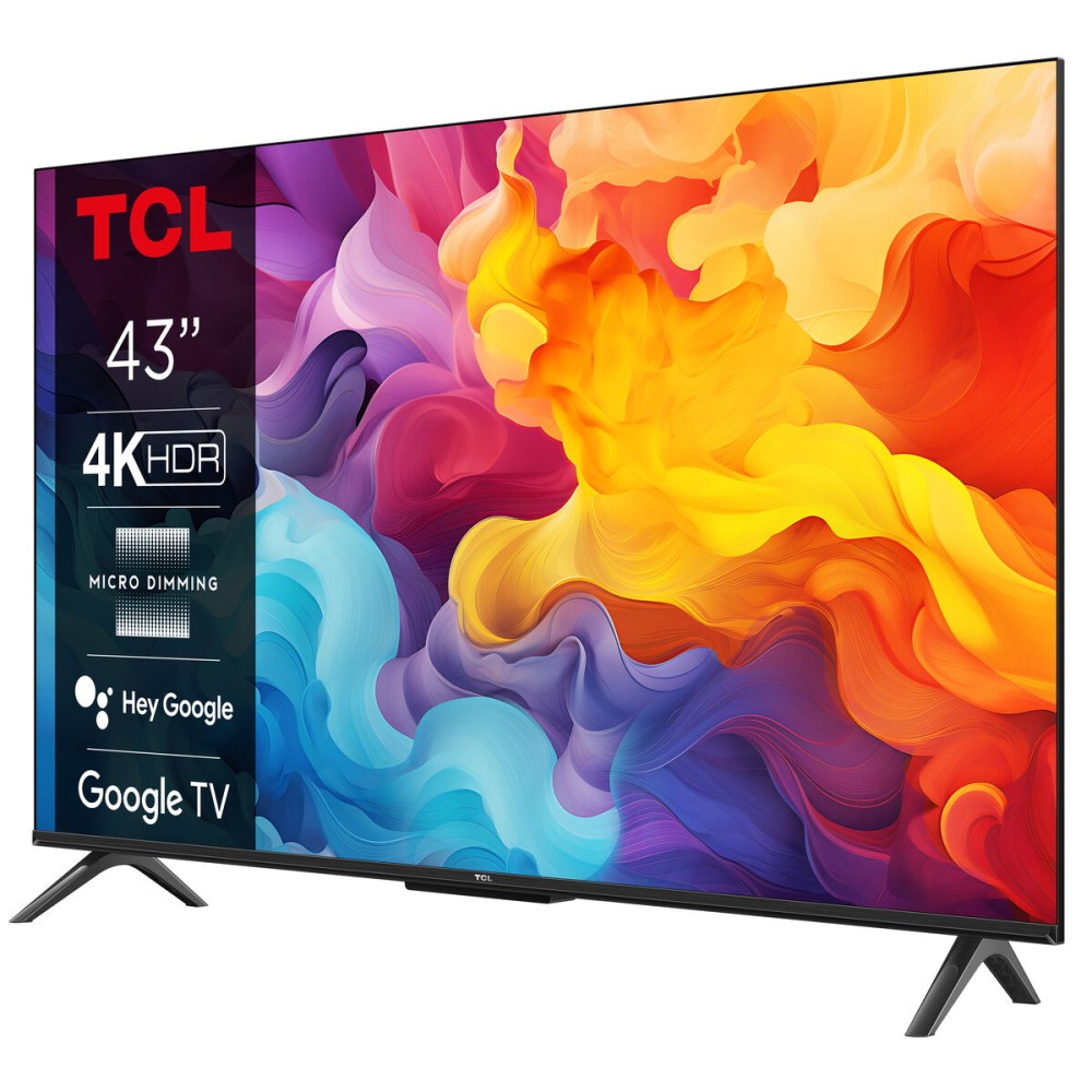 TV intelligente TCL 43P655 43" 4K Ultra HD LED HDR D-LED
