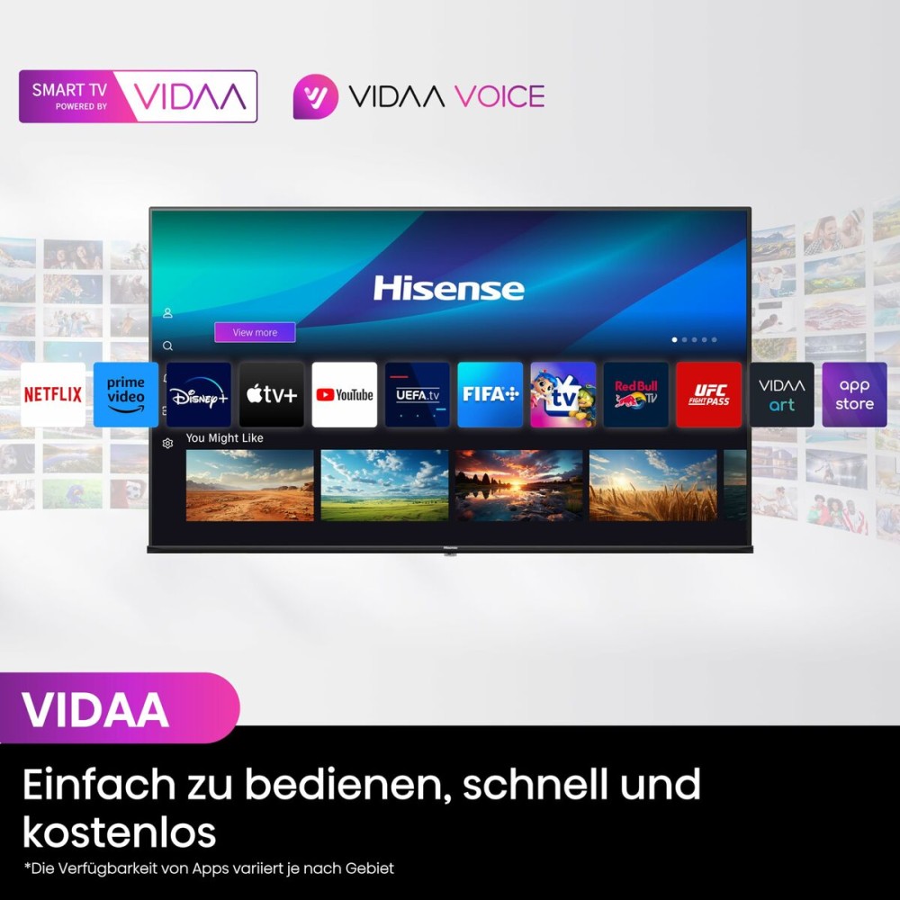 TV intelligente Hisense 43E7NQ 4K Ultra HD 43" HDR QLED