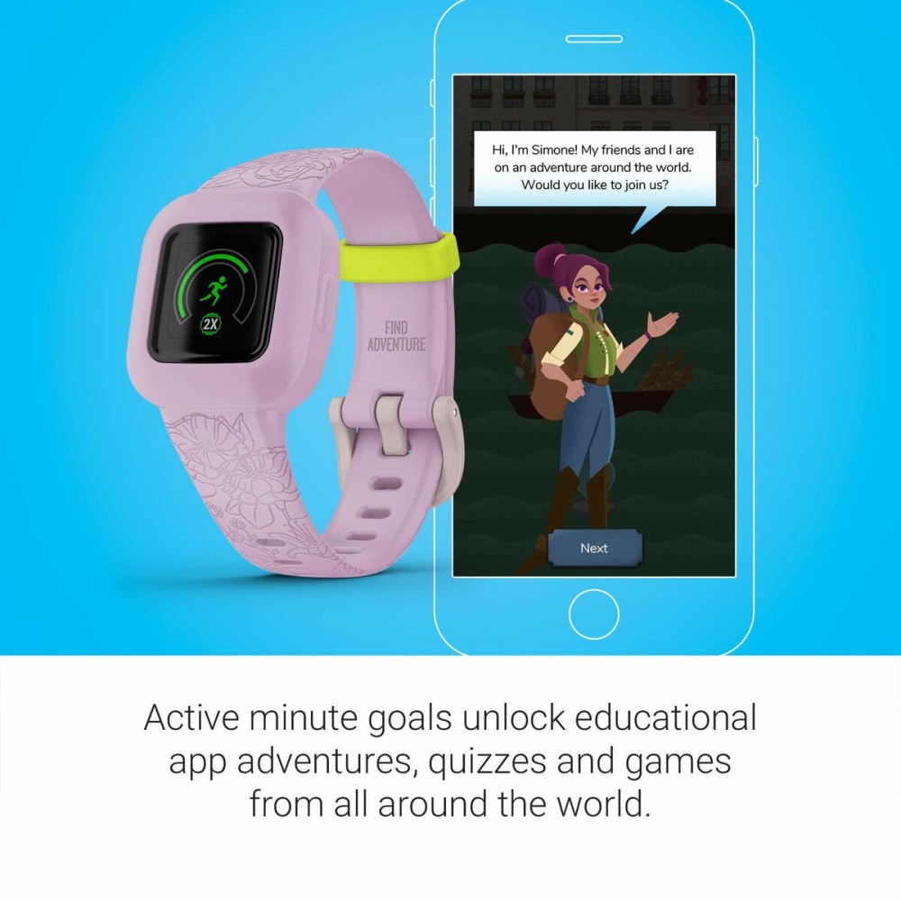 Bracelet d'activités GARMIN 010-02441-01 Rose