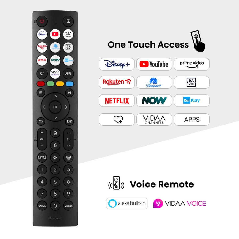 Smart TV Hisense 43E7NQ 4K Ultra HD 43" HDR QLED
