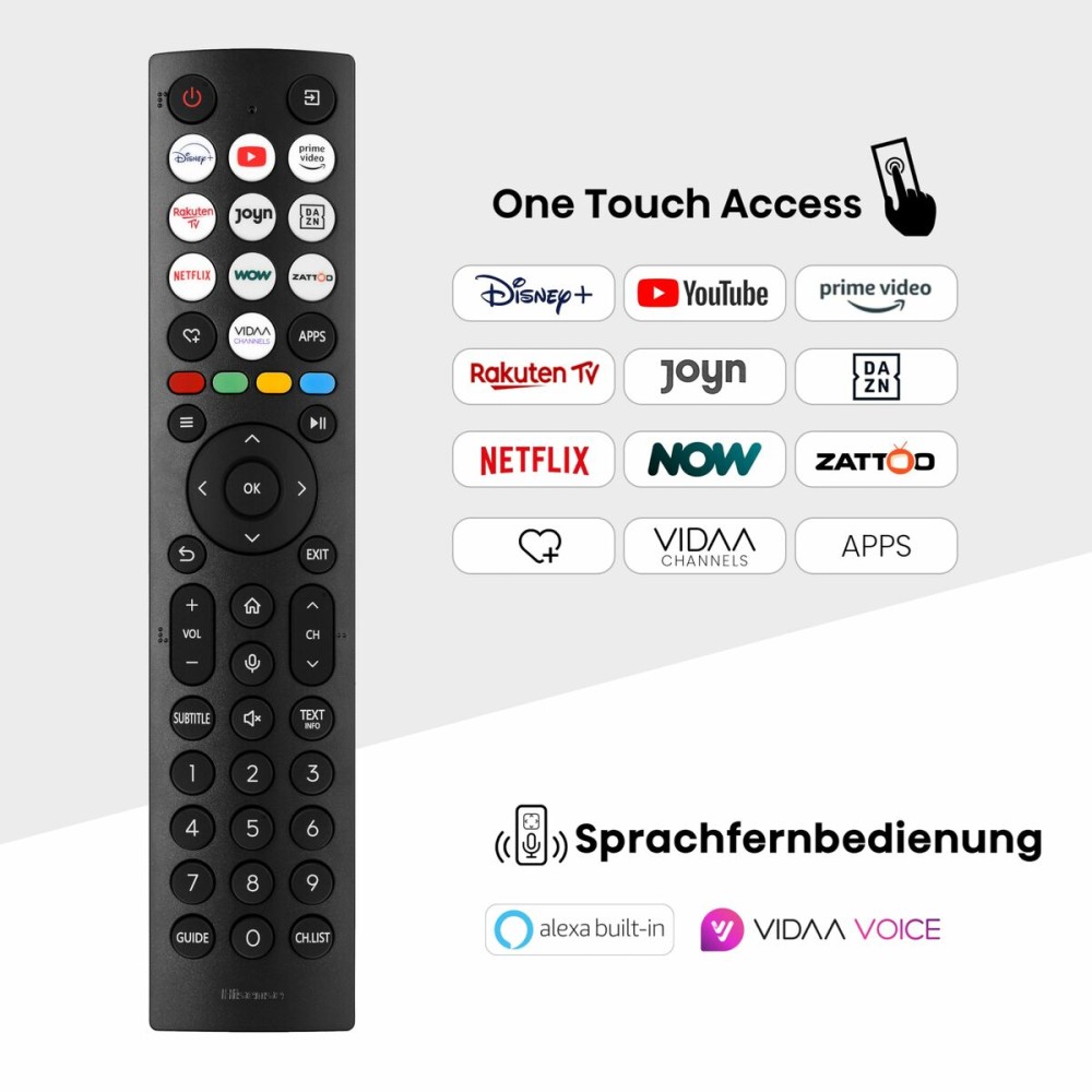 TV intelligente Hisense 43E7NQ 4K Ultra HD 43" HDR QLED
