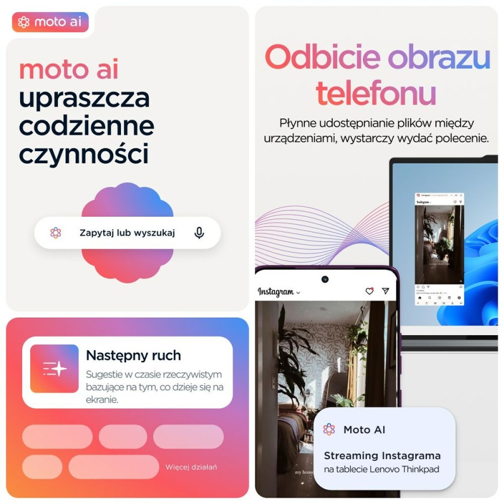 Smartphone Motorola PB7X0009PL 6,7" Octa Core 12 GB RAM 512 GB grün