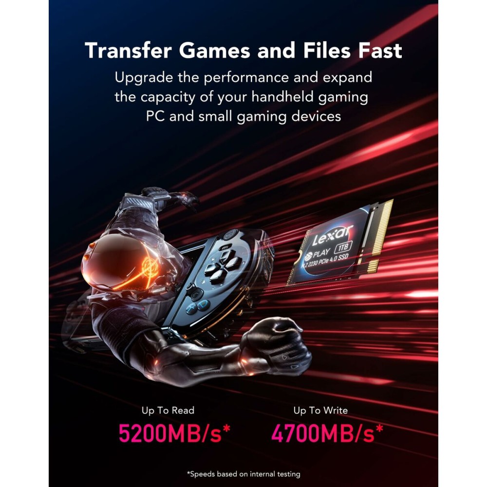 Festplatte Lexar LNMPLAY001T-RNNNG 1 TB SSD