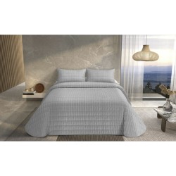 Bedspread (quilt) Pierre Cardin ONDAS Pearl Gray Single (2 Pieces)