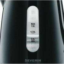 Water Kettle and Electric Teakettle Severin WK 3410 Black Plastic 2200 W 1 L