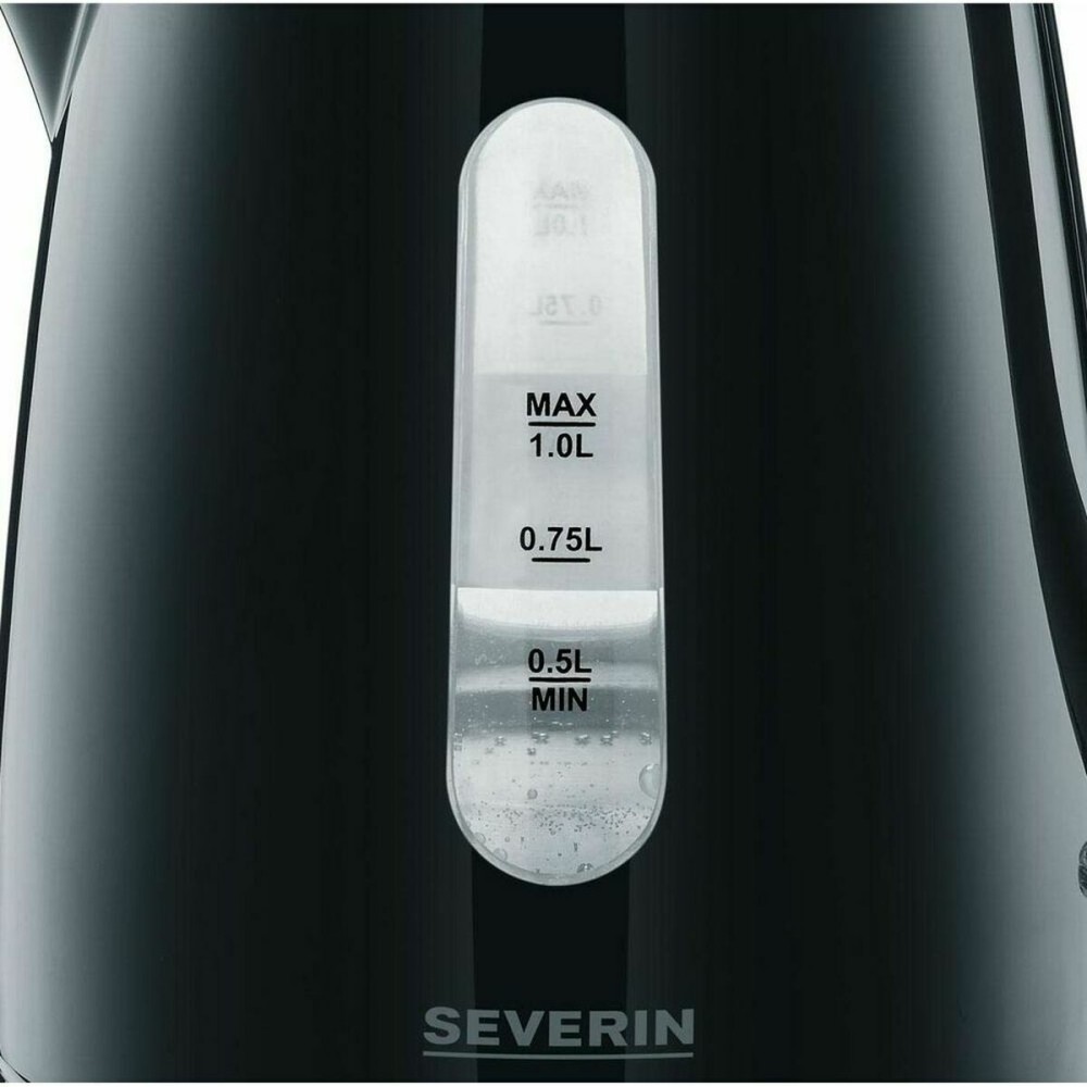 Water Kettle and Electric Teakettle Severin WK 3410 Black Plastic 2200 W 1 L