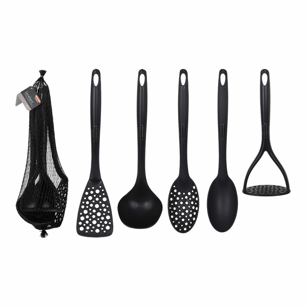 Ensemble d'ustensiles de cuisine Lifetime Noir Plastique 5 Pièces