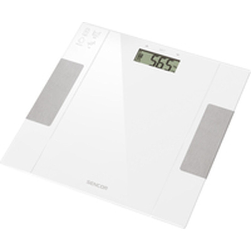 Balance Numérique de Salle de Bain Sencor Blanc verre 150 kg