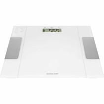 Balance Numérique de Salle de Bain Sencor Blanc verre 150 kg