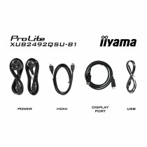 Monitor Iiyama XUB2492QSU-B1 23,8" LCD Wide Quad HD