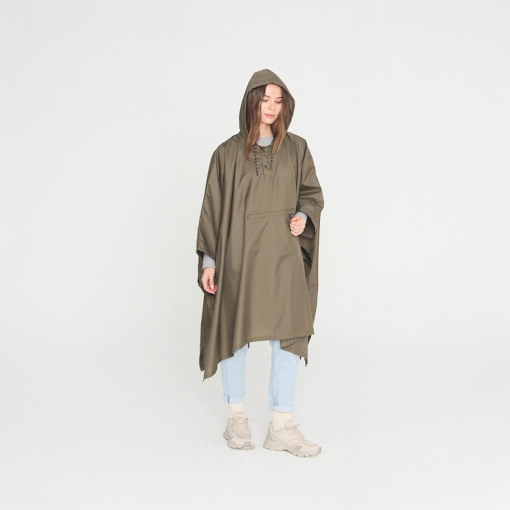 Regenmantel Bisetti Khaki (Einheitsgröße)