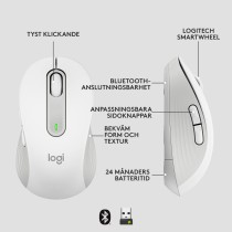 Wireless Mouse Logitech White 4000 dpi