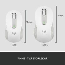 Wireless Mouse Logitech White 4000 dpi