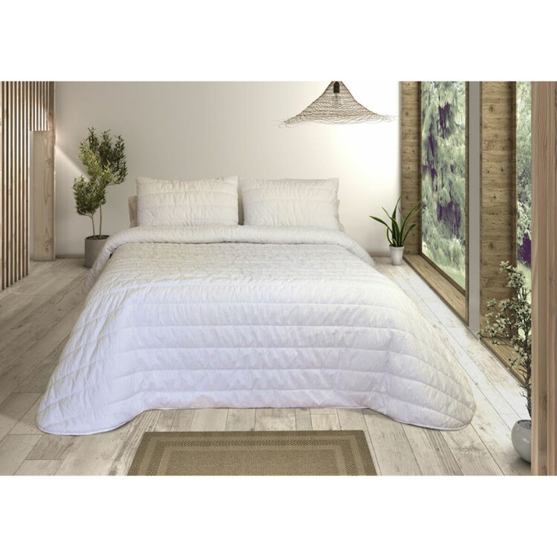 Bedspread (quilt) Pierre Cardin OLIMPIA White Double (3 Pieces)