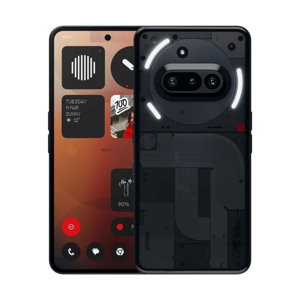 Smartphone Nothing phone A10400142 Octa Core 8 GB RAM 128 GB Schwarz