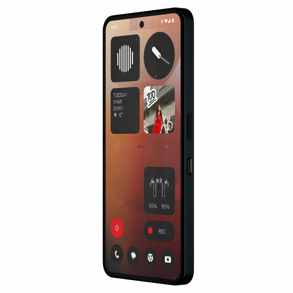 Smartphone Nothing phone A10400142 Octa Core 8 GB RAM 128 GB Schwarz