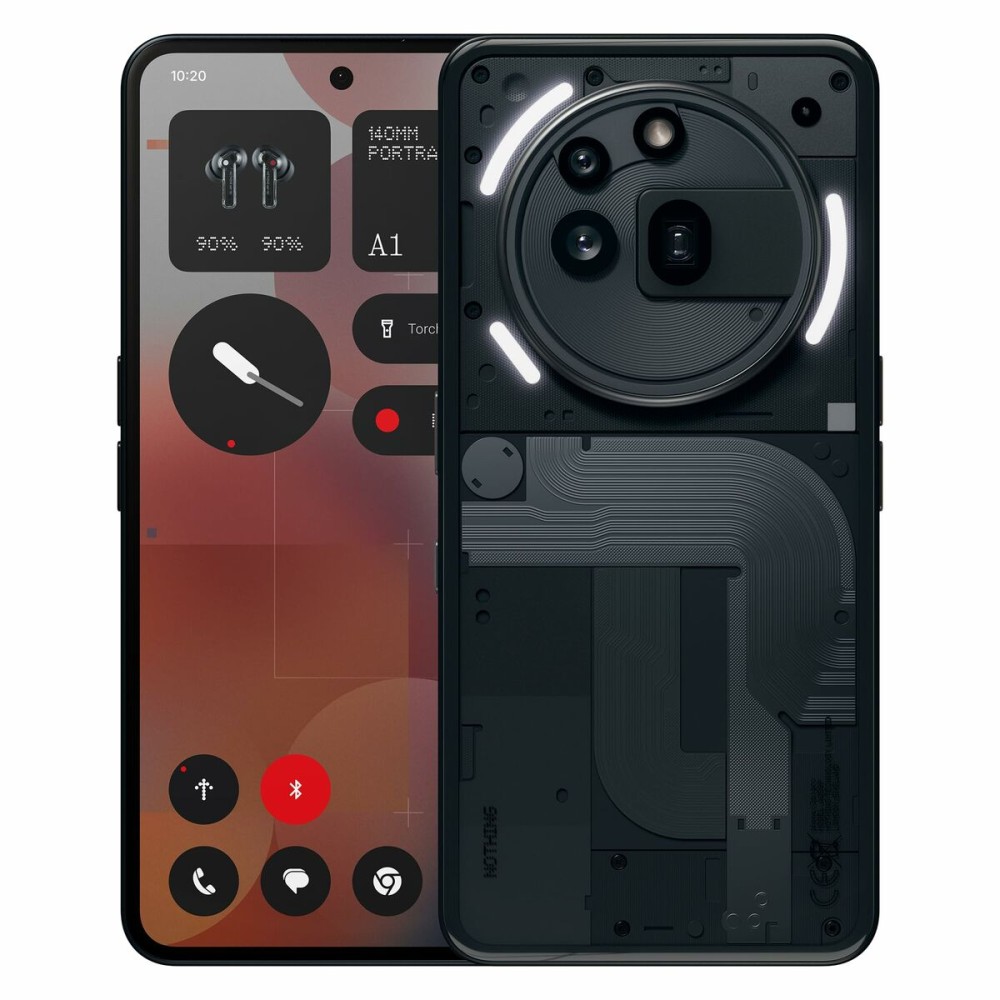 Smartphone Nothing phone A10400166 Octa Core 12 GB RAM 256 GB Schwarz