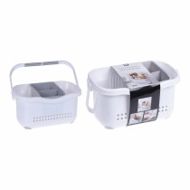 Cutlery Drainer Excellent Houseware White 23 x 12,5 x 12 cm
