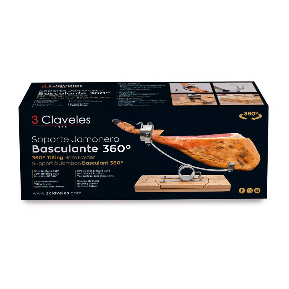 Ham stand 3 Claveles