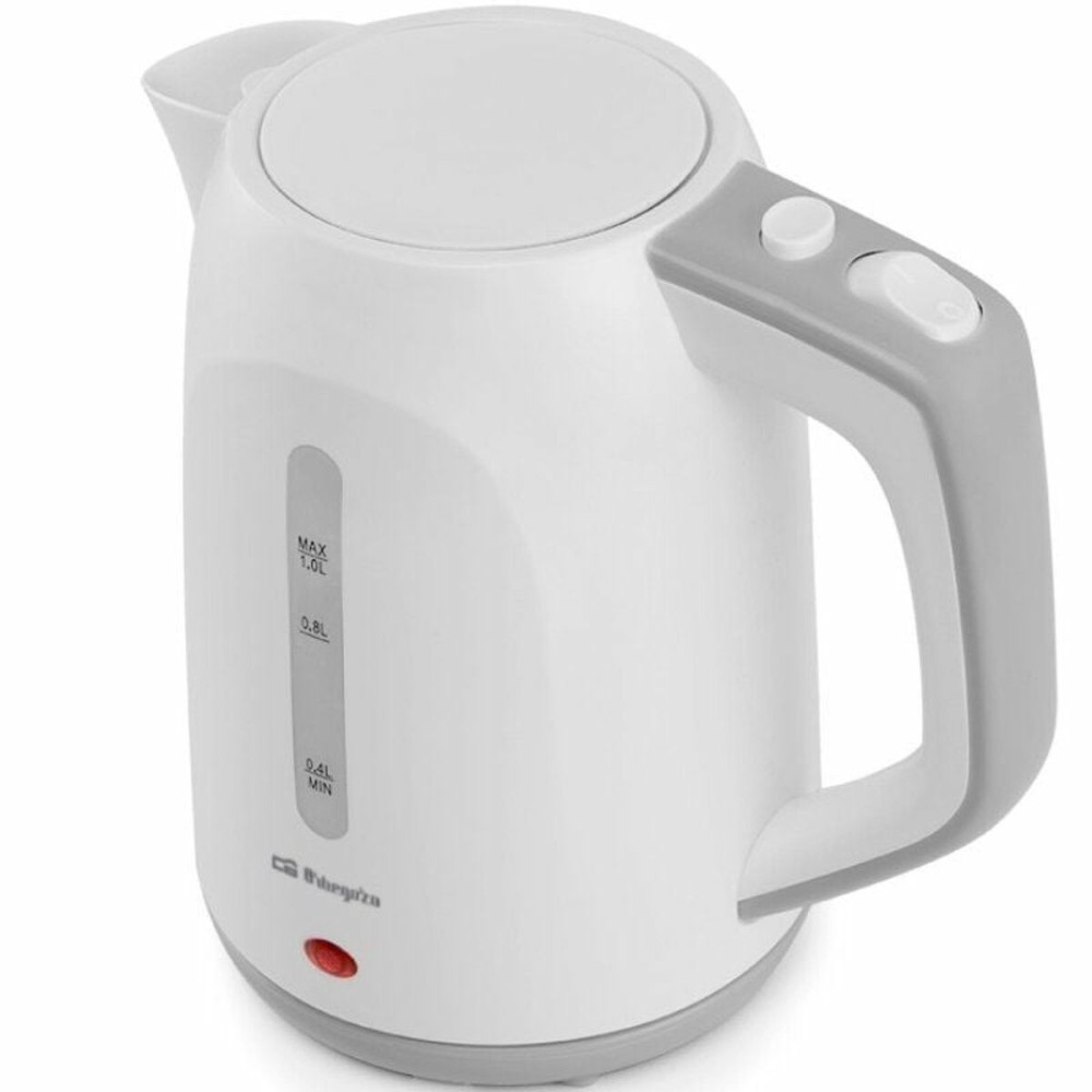 Kettle Orbegozo KT 5011 White Plastic 1100 W 1 L