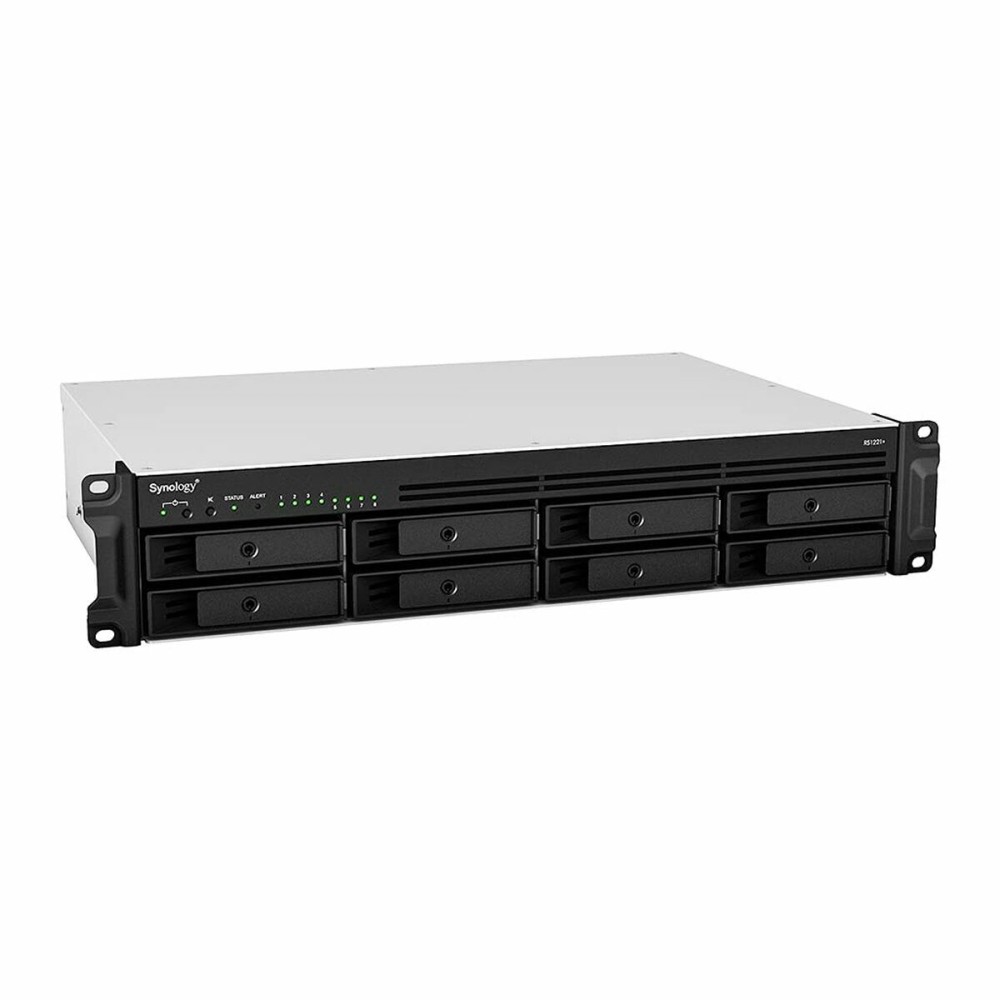 NAS-Netzwerk-Speicher Synology RS1221+ Schwarz AMD Ryzen V1500B