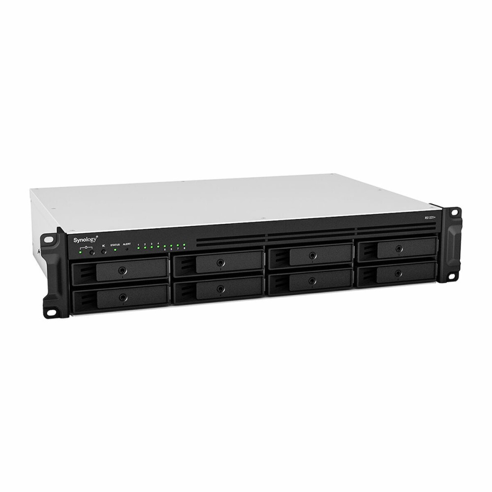 NAS-Netzwerk-Speicher Synology RS1221+ Schwarz AMD Ryzen V1500B